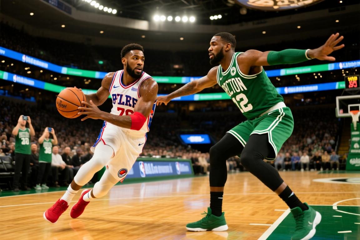 76人vs凯尔特人直播录像(全场)_NBA季前赛_10月17日