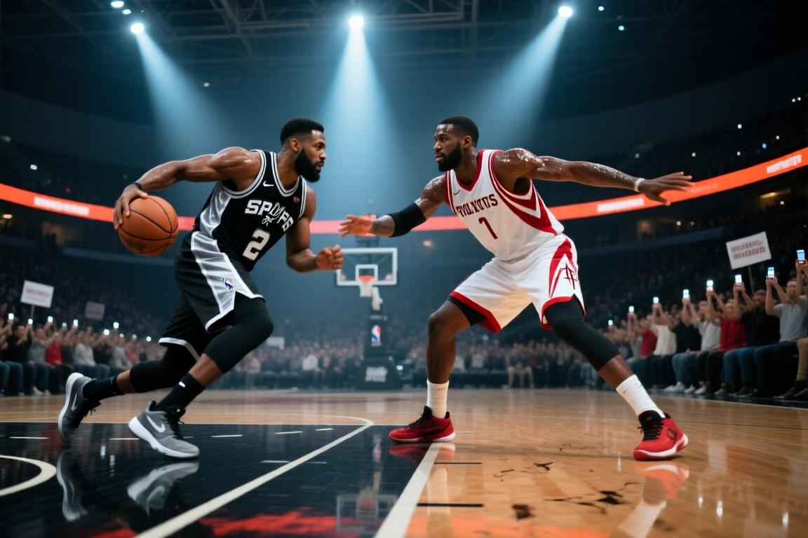 马刺vs火箭直播录像(全场)_NBA常规赛_10月24日