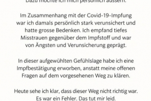 扎卡承认伪造新冠疫苗接种证明:我曾对疫苗极不信任,深知此举错误