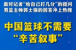 观点：中国篮球拒绝“苦劳叙事” 长期集训未必是良方