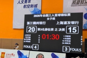 全国三人篮球锦标赛第三日：四川远达美乐登顶 湖北获亚军 浙江摘铜