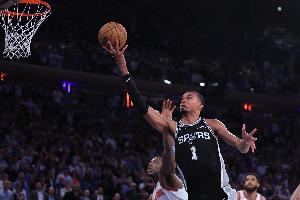 文班亚马ESPN百大球星榜飙升至第二 仅次于约基奇