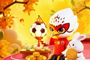 上海海港足球俱乐部祝大家中秋快乐，幸福绵长