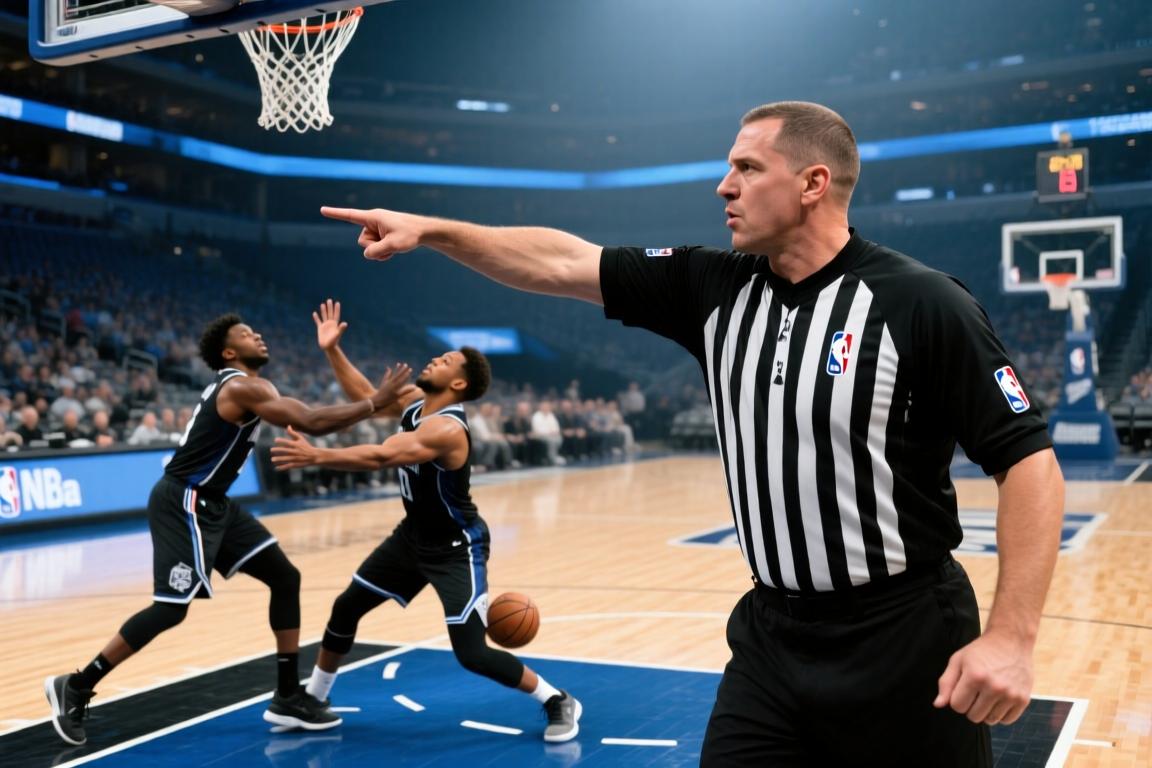NBA裁判官方：新赛季严吹进攻球员用辅助手扩大圆柱体的推人动作