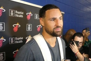 克莱回应夏训三分74连中：NBA赛场上连进10球更有意义