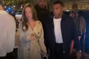 RMC:姆巴佩携女友现身夜店引风波,其对皇马与法国队的投入遭质疑