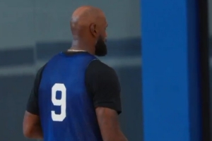 76人晒詹姆斯训练视频 NBA官方转发：历史性第24赛季即将启程