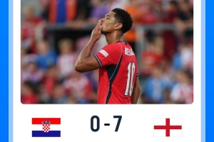 0-7！克罗地亚遭英格兰血洗，刷新队史最大失利分差耻辱纪录