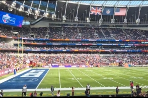 焕然一新！热刺主场变身橄榄球场，迎接NFL伦敦赛事