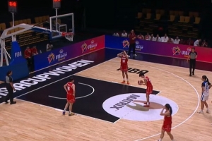 半场战报:中国U18女篮领先中国台北11分 孙晗昀砍下12+8