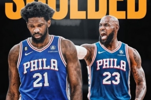 ESPN名嘴爆料：恩比德训练迟到 詹姆斯当面严词训斥