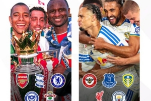 英超史上第二次5队开局前5轮不败，上一次还是2003-04赛季
