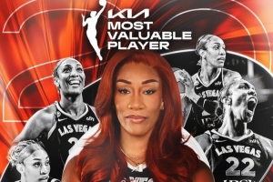 WNBA官方宣布:阿贾·威尔逊第五次荣膺MVP 缔造历史新纪录