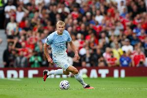 哈兰德英超客场对阵Big6球队已进14球，超过阿内尔卡、孙兴慜