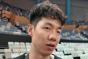 朱俊龙：身体尚未达到比赛状态 目前训练以静态为主