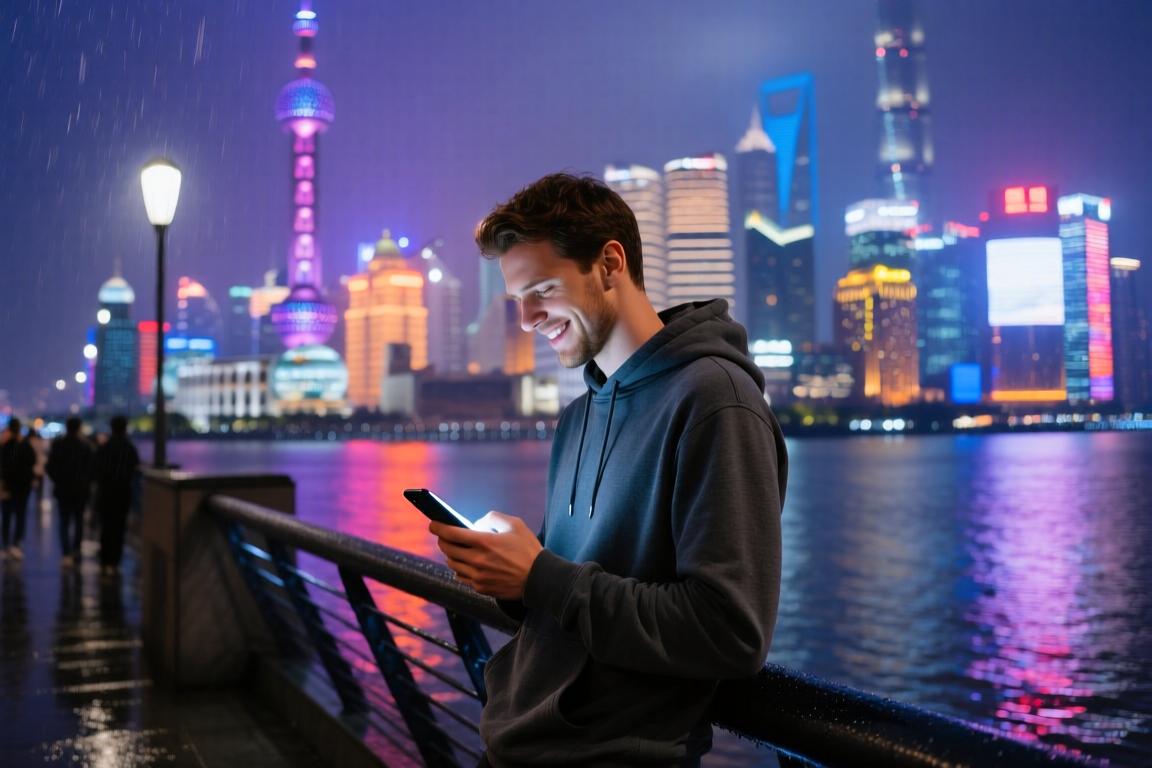 情系魔都！拉塞尔深夜更新社媒：我爱中国