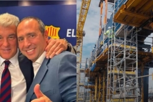 每体：拉波尔塔赴伊斯坦布尔会晤诺坎普改建承办商高层，力推工程尽快完工
