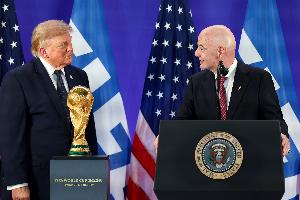 卫报：FIFA理事会成员呼吁取消和平奖 特朗普或成唯一获奖政客