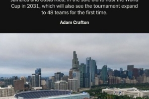 ESPN：芝加哥与波特兰正式申办2031年女足世界杯主办城市