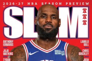开启生涯第24季！詹姆斯登上《Slam》杂志最新一期封面