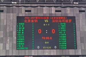 北京VS深圳大名单：周琦、赵睿、贺希宁出战 王浩然&李慕豪缺席