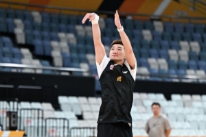 广厦今日上午踩场训练结束 今晚将坐镇主场对阵吉林 ​​​