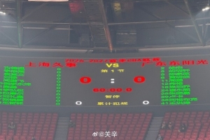 焦点战！上海VS广东大名单：拉塞尔&张镇麟&徐杰在列 弗格战旧主