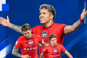 官方：河南外援纳萨里奥当选中超6月-7月最佳球员 期间贡献5球2助