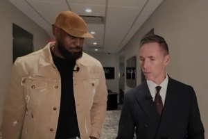 NBA杯首届冠军！詹姆斯：这有更重要的意义 我们会为此感到兴奋